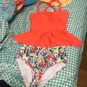 CUPSHE tankini bathing suit! Never worn! Size M